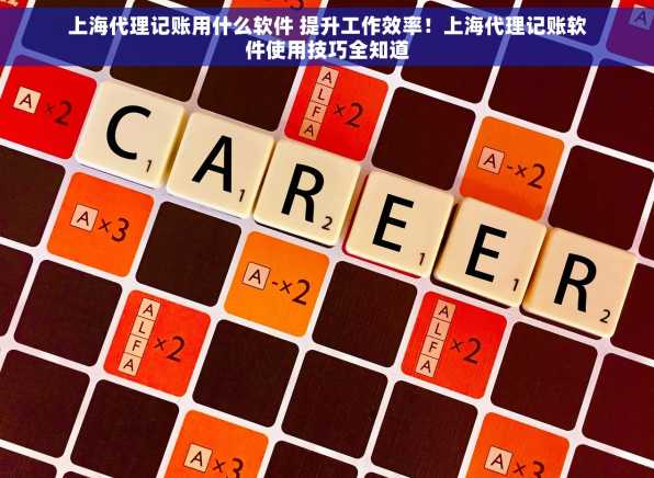 上海代理记账用什么软件 提升工作效率！上海代理记账软件使用技巧全知道