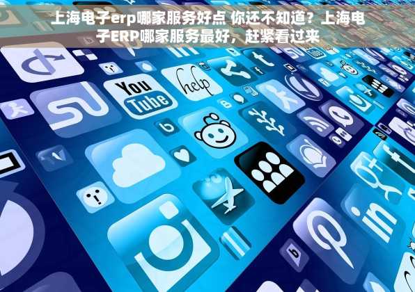 上海电子erp哪家服务好点 你还不知道？上海电子ERP哪家服务最好，赶紧看过来
