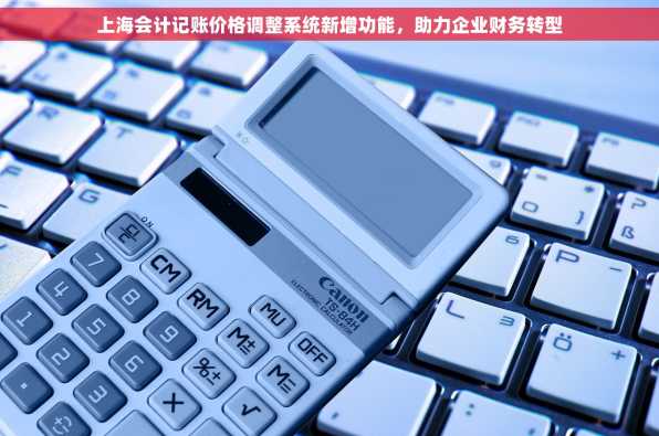 上海会计记账价格调整系统新增功能，助力企业财务转型