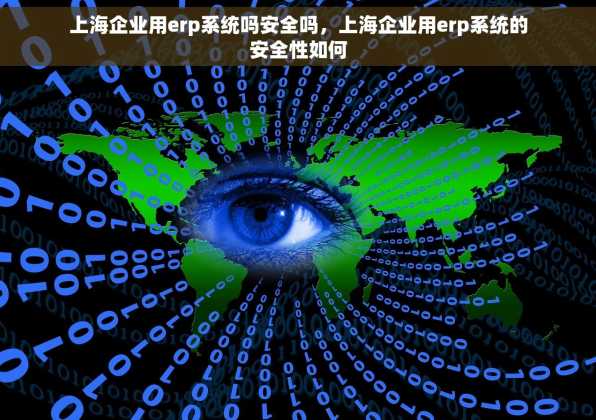 上海企业用erp系统吗安全吗，上海企业用erp系统的安全性如何