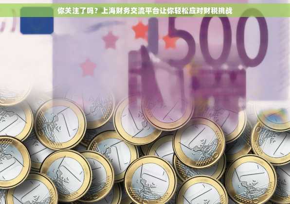 你关注了吗？上海财务交流平台让你轻松应对财税挑战