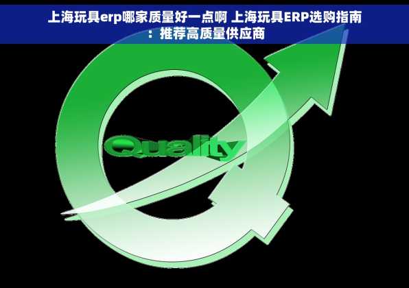 上海玩具erp哪家质量好一点啊 上海玩具ERP选购指南：推荐高质量供应商