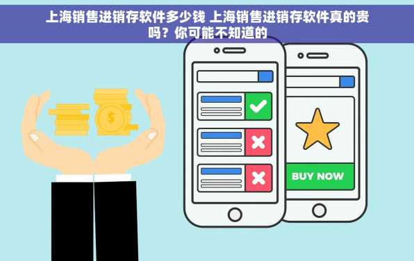 上海销售进销存软件多少钱 上海销售进销存软件真的贵吗？你可能不知道的