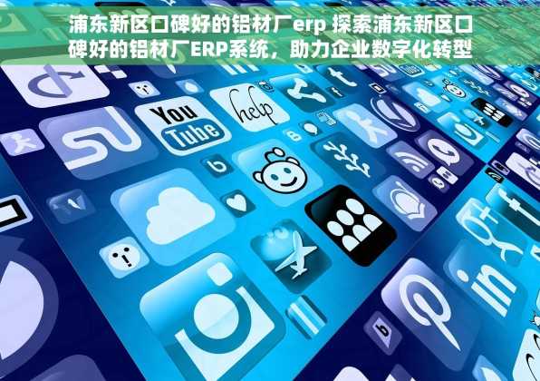 浦东新区口碑好的铝材厂erp 探索浦东新区口碑好的铝材厂ERP系统，助力企业数字化转型并提升管理效率