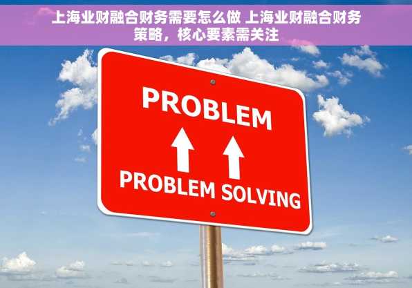 上海业财融合财务需要怎么做 上海业财融合财务策略，核心要素需关注