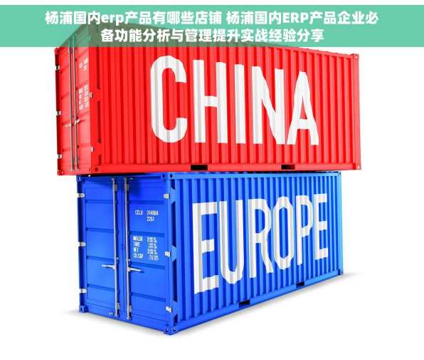 杨浦国内erp产品有哪些店铺 杨浦国内ERP产品企业必备功能分析与管理提升实战经验分享