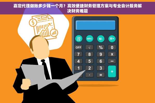 嘉定代理做账多少钱一个月？高效便捷财务管理方案与专业会计服务解决财务难题