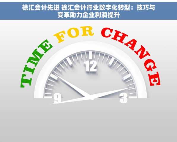 徐汇会计先进 徐汇会计行业数字化转型：技巧与变革助力企业利润提升