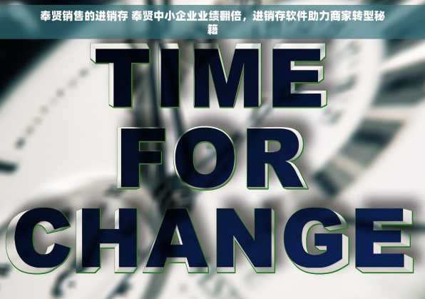 奉贤销售的进销存 奉贤中小企业业绩翻倍，进销存软件助力商家转型秘籍