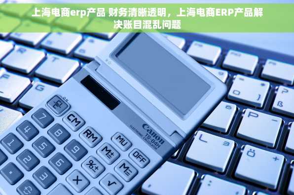 上海电商erp产品 财务清晰透明，上海电商ERP产品解决账目混乱问题