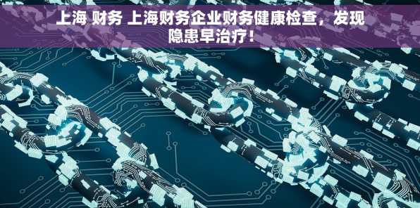 上海 财务 上海财务企业财务健康检查，发现隐患早治疗！