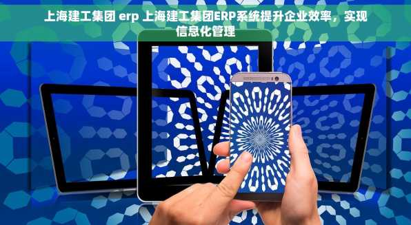 上海建工集团 erp 上海建工集团ERP系统提升企业效率，实现信息化管理