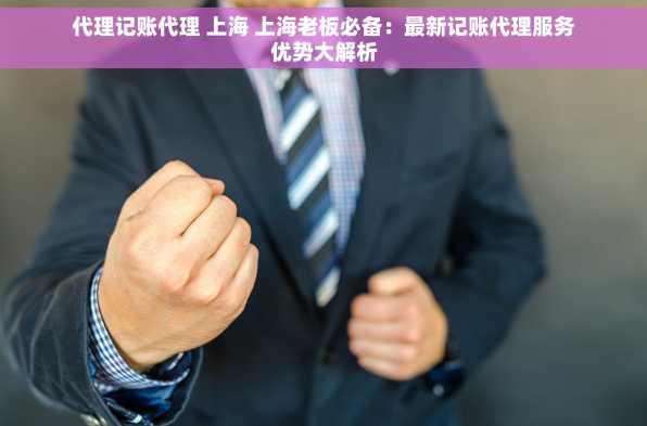 代理记账代理 上海 上海老板必备：最新记账代理服务优势大解析