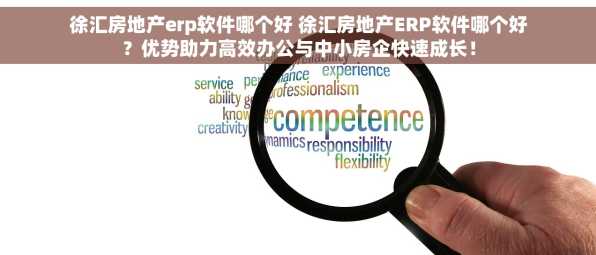 徐汇房地产erp软件哪个好 徐汇房地产ERP软件哪个好？优势助力高效办公与中小房企快速成长！