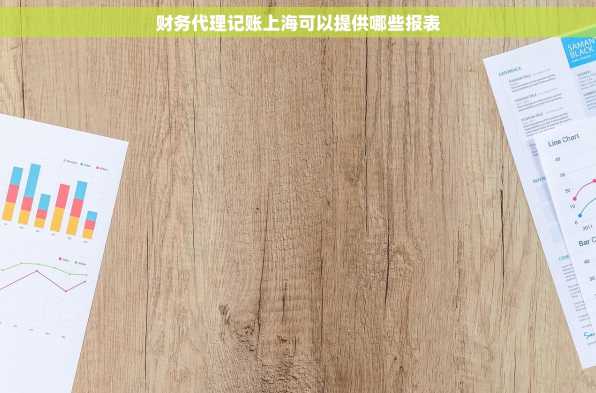 财务代理记账上海可以提供哪些报表