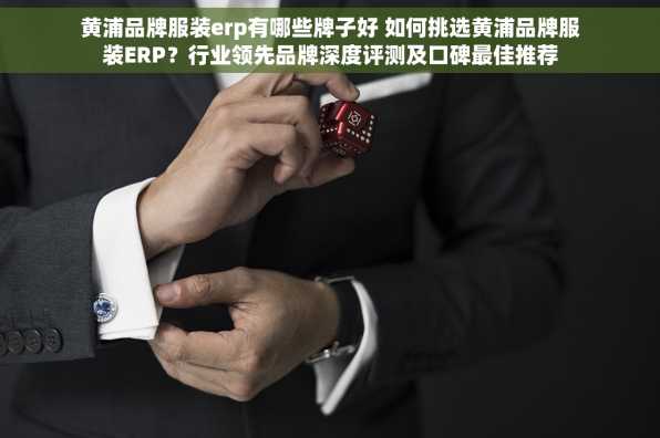 黄浦品牌服装erp有哪些牌子好 如何挑选黄浦品牌服装ERP？行业领先品牌深度评测及口碑最佳推荐