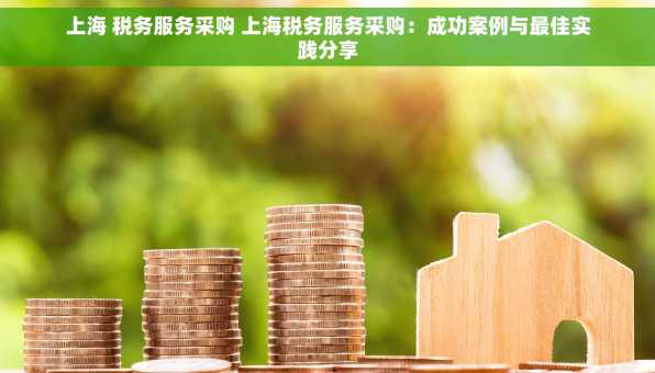 上海 税务服务采购 上海税务服务采购：成功案例与最佳实践分享