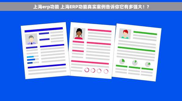 上海erp功能 上海ERP功能真实案例告诉你它有多强大！?