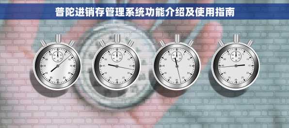 普陀进销存管理系统功能介绍及使用指南