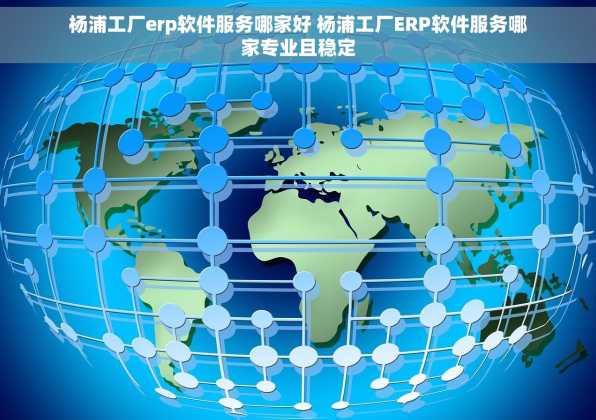 杨浦工厂erp软件服务哪家好 杨浦工厂ERP软件服务哪家专业且稳定