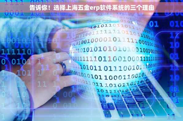 告诉你！选择上海五金erp软件系统的三个理由