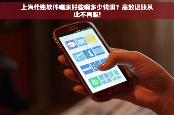 上海代账软件哪家好些啊多少钱啊？高效记账从此不再难!