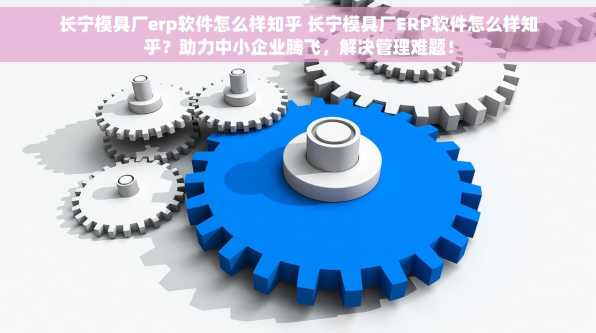 长宁模具厂erp软件怎么样知乎 长宁模具厂ERP软件怎么样知乎？助力中小企业腾飞，解决管理难题！