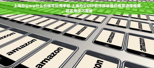 上海办公erp什么价格可以用手机 上海办公ERP软件移动版价格及选择指南，超实用技巧揭秘