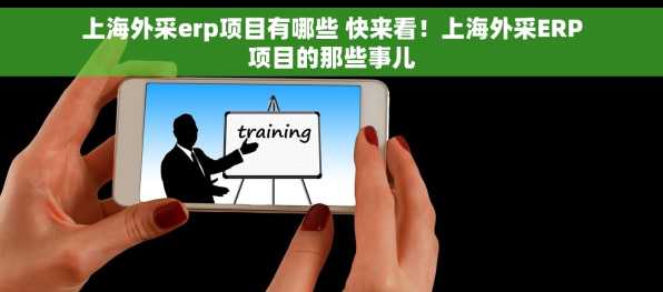 上海外采erp项目有哪些 快来看！上海外采ERP项目的那些事儿