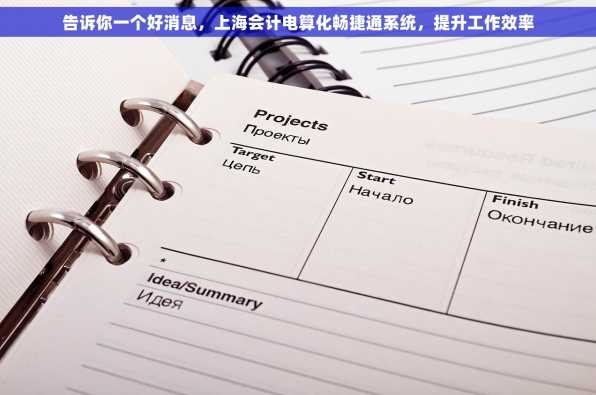 告诉你一个好消息，上海会计电算化畅捷通系统，提升工作效率