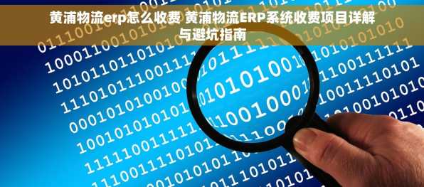 黄浦物流erp怎么收费 黄浦物流ERP系统收费项目详解与避坑指南