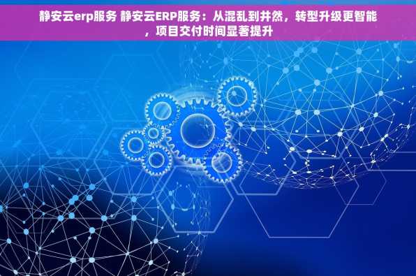 静安云erp服务 静安云ERP服务：从混乱到井然，转型升级更智能，项目交付时间显著提升