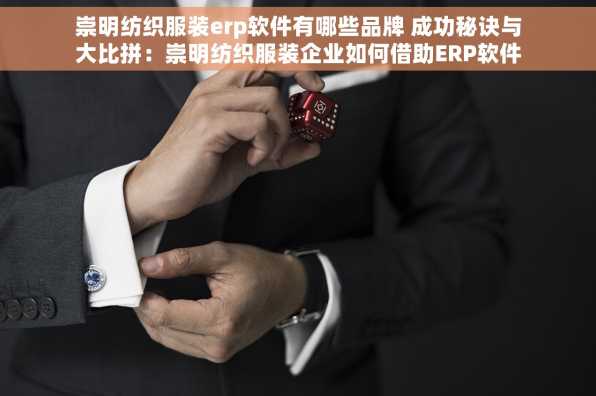 崇明纺织服装erp软件有哪些品牌 成功秘诀与大比拼：崇明纺织服装企业如何借助ERP软件实现飞跃及哪些品牌更胜一筹