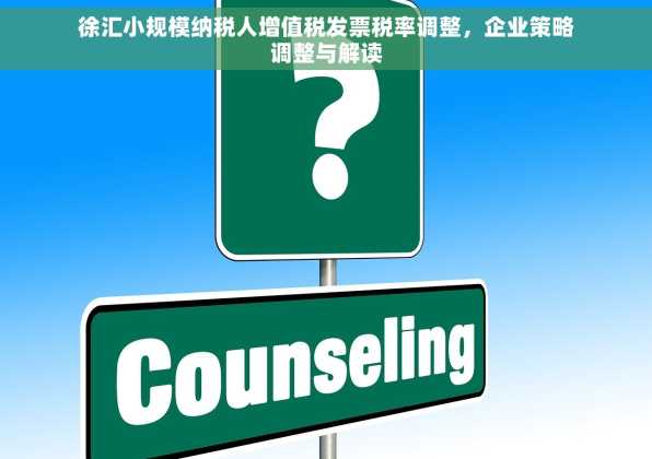 徐汇小规模纳税人增值税发票税率调整，企业策略调整与解读