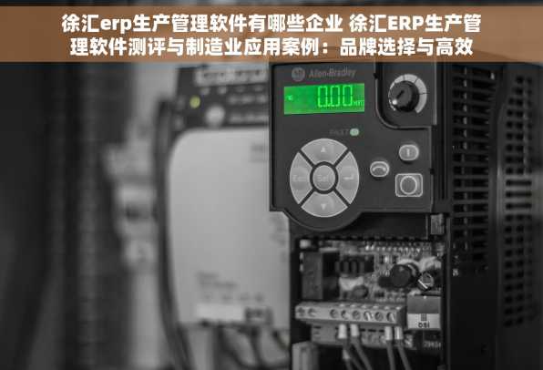 徐汇erp生产管理软件有哪些企业 徐汇ERP生产管理软件测评与制造业应用案例：品牌选择与高效管理