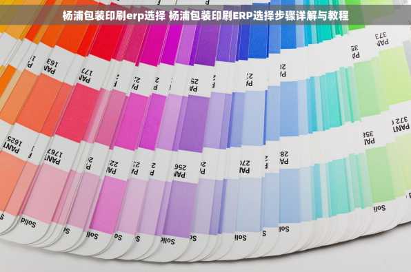 杨浦包装印刷erp选择 杨浦包装印刷ERP选择步骤详解与教程
