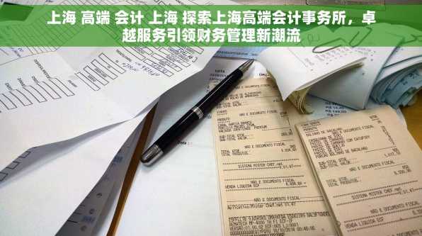 上海 高端 会计 上海 探索上海高端会计事务所，卓越服务引领财务管理新潮流