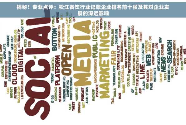 揭秘！专业点评：松江餐饮行业记账企业排名前十强及其对企业发展的深远影响