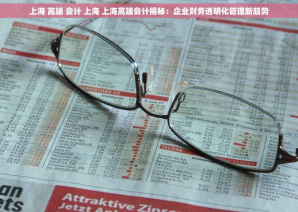 上海 高端 会计 上海 上海高端会计揭秘：企业财务透明化管理新趋势