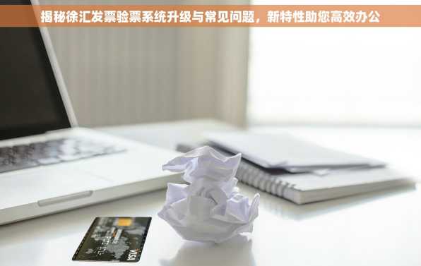 揭秘徐汇发票验票系统升级与常见问题，新特性助您高效办公