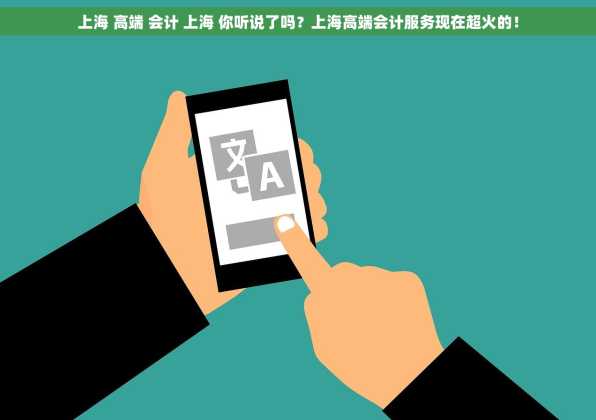上海 高端 会计 上海 你听说了吗？上海高端会计服务现在超火的！