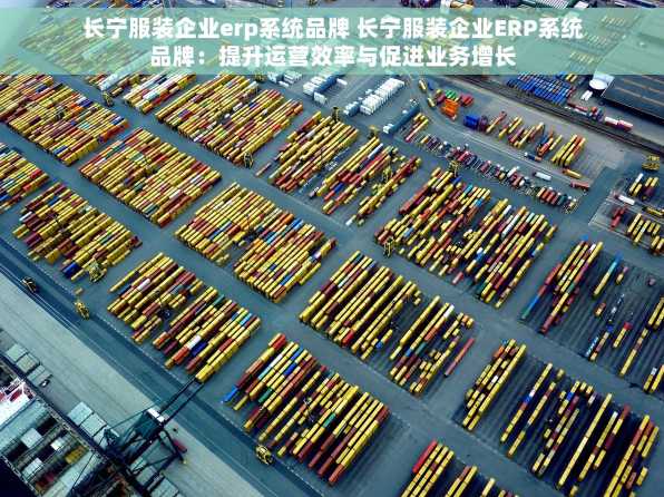 长宁服装企业erp系统品牌 长宁服装企业ERP系统品牌：提升运营效率与促进业务增长