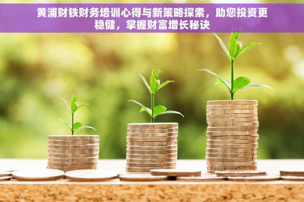 黄浦财铁财务培训心得与新策略探索，助您投资更稳健，掌握财富增长秘诀