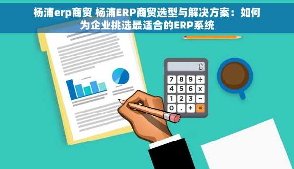 杨浦erp商贸 杨浦ERP商贸选型与解决方案：如何为企业挑选最适合的ERP系统