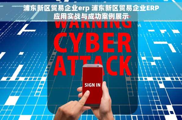 浦东新区贸易企业erp 浦东新区贸易企业ERP应用实战与成功案例展示