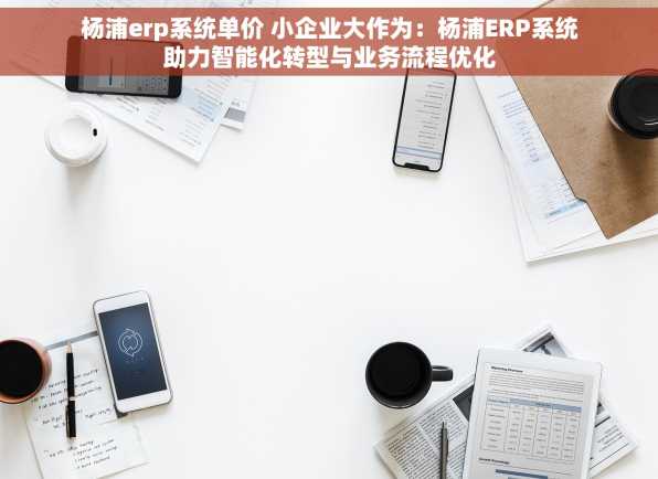 杨浦erp系统单价 小企业大作为：杨浦ERP系统助力智能化转型与业务流程优化