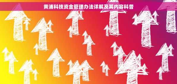 黄浦科技资金管理办法详解及其内容科普