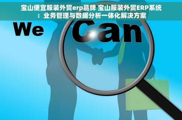 宝山便宜服装外贸erp品牌 宝山服装外贸ERP系统：业务管理与数据分析一体化解决方案