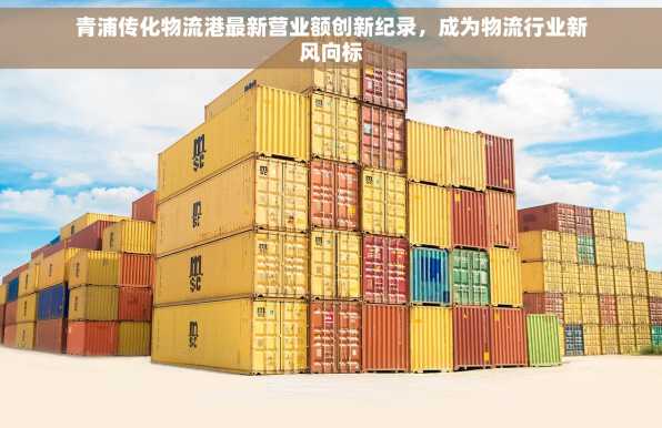 青浦传化物流港最新营业额创新纪录，成为物流行业新风向标