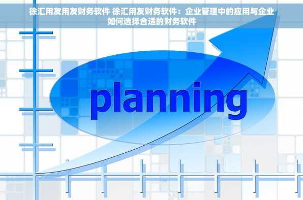 徐汇用友用友财务软件 徐汇用友财务软件：企业管理中的应用与企业如何选择合适的财务软件